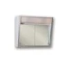 Jensen Flair 28-in X 19.5-in Rectangle Surface Mirrored Medicine Cabinet With Lights -Valpar Bathroom Shop 656407036250xl 1800x1800