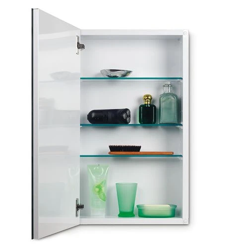 Jensen Metro Classic 15-in X 25-in Rectangle Surface/Recessed Mirrored Medicine Cabinet 3 Jensen Metro Classic 15-in X 25-in Rectangle Surface/Recessed Mirrored Medicine Cabinet