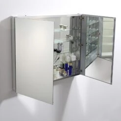 39.50 In. W X 36 In. H X 5 In. D Frameless Recessed Or Surface-Mount Bathroom Medicine Cabinet -Valpar Bathroom Shop 670d8b27f02aec774d1bc91fcd48969a 1800x1800