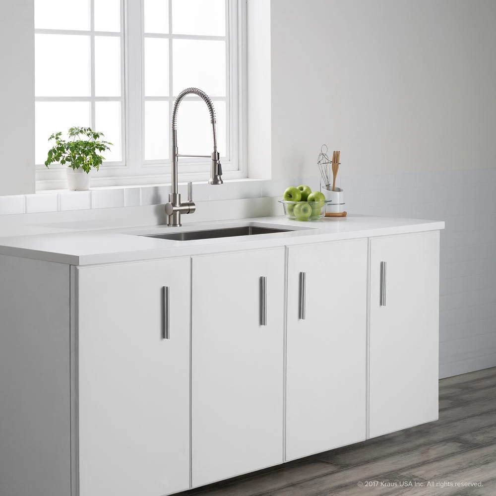 Britt Single Handle Commercial Kitchen Faucet With Dual Function Sprayhead In All-Brite Spot Free Stainless Steel Finish 15 Britt Single Handle Commercial Kitchen Faucet With Dual Function Sprayhead In All-Brite Spot Free Stainless Steel Finish - Image 13