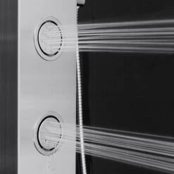 39 In. 2-Jet Easy Connect Shower Panel System In Stainless Steel With Rainfall Waterfall Shower Head And Shower Wand -Valpar Bathroom Shop 67385cd7a5538264623fffea0806ba1b 1800x1800