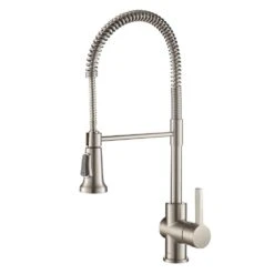 Britt Single-Handle Pull Down Sprayer Kitchen Faucet In Brushed Gold -Valpar Bathroom Shop 67778c506b3b6fd2efe23a8638a95aba 3e0ad717 5202 4197 b9c1 b02f53e199be 1800x1800