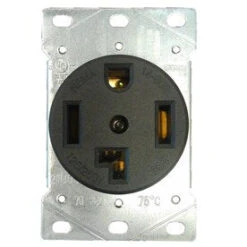 Utilitech Black 30-Amp Round Industrial Dryer