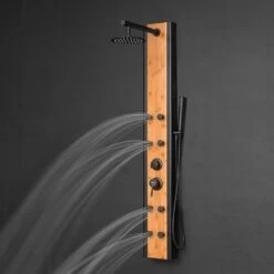 57 In. 8-Jet Multifunction Shower Panel System With Adjustable Rainfall Shower Head And Handheld Shower Head -Valpar Bathroom Shop 6a67beb9839c9aeefa35c944cc7945e9 1800x1800