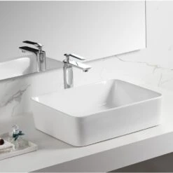 Dyconn 19.3 In. X 14.76 In. Vessel Sink In White -Valpar Bathroom Shop 6b7f0caddac32f7183f25e3722e449d1 1800x1800