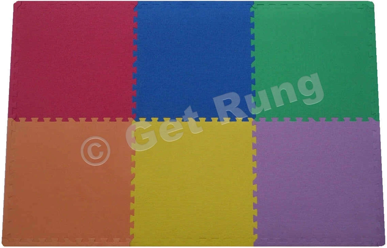 Get Rung Fitness Mat With Interlocking Foam Tiles For Gym Flooring. Excellent For Pilates, Yoga, Aerobic Cardio Work Outs And Kids Playrooms. Perfect Exercise Mat(COLOR, 264SQFT) 3 Get Rung Fitness Mat With Interlocking Foam Tiles For Gym Flooring. Excellent For Pilates, Yoga, Aerobic Cardio Work Outs And Kids Playrooms. Perfect Exercise Mat(COLOR, 264SQFT)