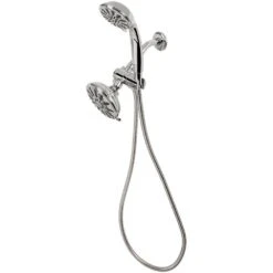 6-spray 5 In. Dual Shower Head And Handheld Shower Head In Chrome 20 6-spray 5 In. Dual Shower Head And Handheld Shower Head In Chrome -Valpar Bathroom Shop 6d6a01c860a2839232e9bfba2eafae17 1800x1800