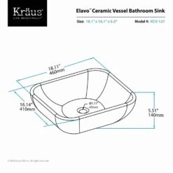 KRAUS Elavo Soft Square Ceramic Vessel Bathroom Sink In White -Valpar Bathroom Shop 7582163231e02cfd0f49e28fa1d5b931 1800x1800