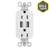 Legrand Radiant White 15-Amp Decorator Tamper Resistant Residential Usb Outlet -Valpar Bathroom Shop 785007038828 1800x1800