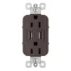 Legrand Radiant Dark Bronze 15-Amp Decorator Tamper Resistant Residential Usb Outlet 2 Legrand Radiant Dark Bronze 15-Amp Decorator Tamper Resistant Residential Usb Outlet -Valpar Bathroom Shop 785007038989 1800x1800