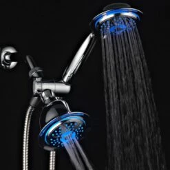 HotelSpa Chrome 24-Spray Dual Shower Head 2.5-GPM (9.5-LPM)