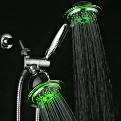 HotelSpa Chrome 24-Spray Dual Shower Head 2.5-GPM (9.5-LPM) -Valpar Bathroom Shop 786696014889xl 1800x1800