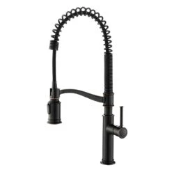 Sellette Single-Handle Pull-Down Sprayer Kitchen Faucet With Dual Function Sprayhead In Oil Rubbed Bronze