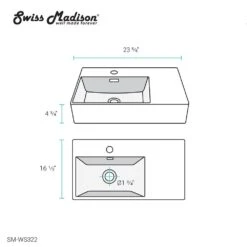 Swiss Madison St. Tropez Vessel Sink In Glossy White -Valpar Bathroom Shop 7a787b7eeeabe8ba05c78c09ed154816 1800x1800