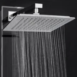 AKDY 35-in Black 2-Spray Shower Panel System 16 AKDY 35-in Black 2-Spray Shower Panel System -Valpar Bathroom Shop 810764025368 10485920 1800x1800