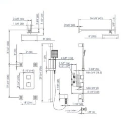 ALFI Brand Polished Chrome 4-Spray Shower Bar System 9 ALFI Brand Polished Chrome 4-Spray Shower Bar System -Valpar Bathroom Shop 811413028884 12014689 1800x1800