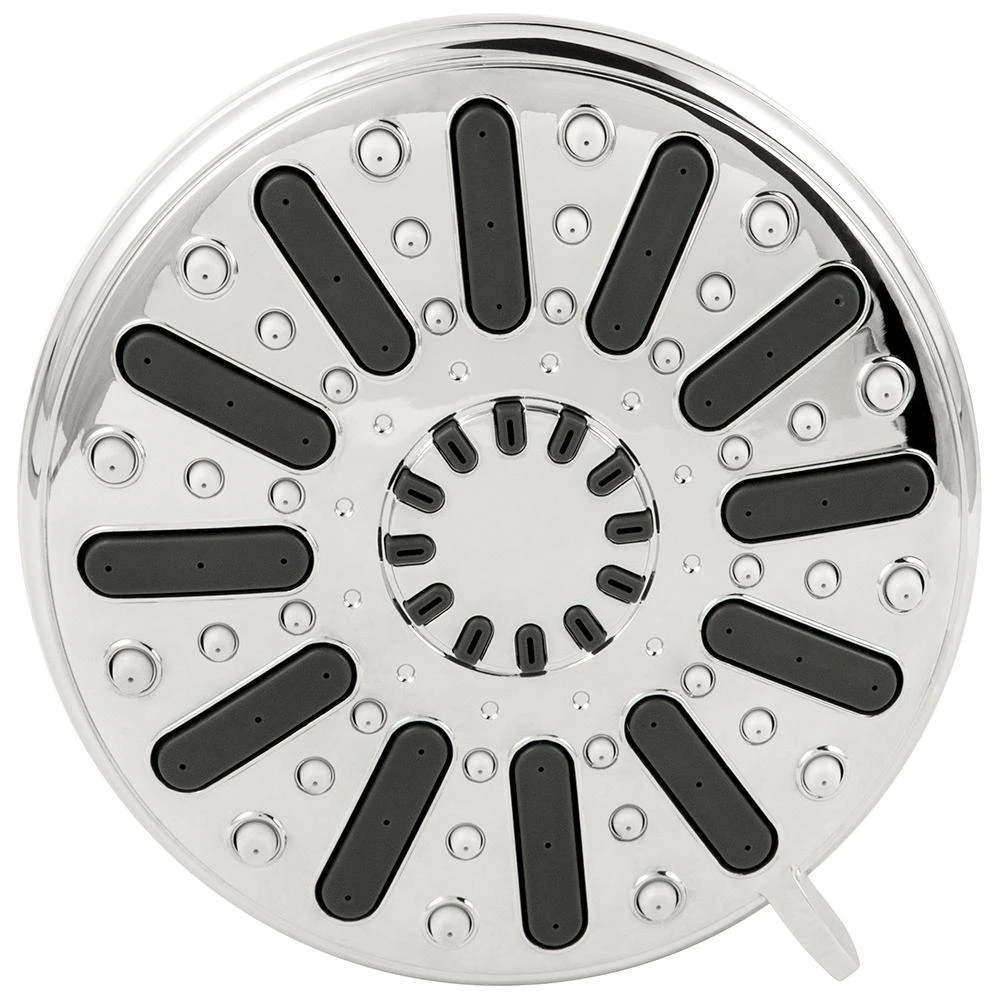 6-spray 5 In. Dual Shower Head And Handheld Shower Head In Chrome 7 6-spray 5 In. Dual Shower Head And Handheld Shower Head In Chrome - Image 5