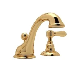 Rohl Country Bath Tuscan Brass 2-handle Widespread Bathroom Sink Faucet With Drain -Valpar Bathroom Shop 824438194403 09247158 1800x1800