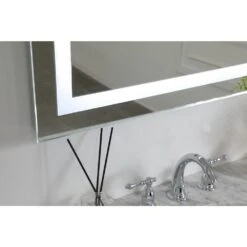 Timeless Home 36 In. H X 72 In. W Single Contemporary Rectangular Aluminum Lighted LED Mirror In Silver(Color Changing) -Valpar Bathroom Shop 835b06671e09ec840ffa808deda0a4e8 0be7ea32 19f7 41f8 b276 44848bfc8853 1800x1800