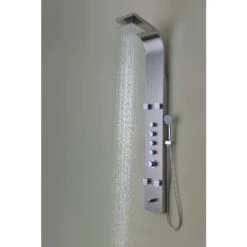 ANZZI Echo Series Brushed 4-Spray Shower Panel System (Valve Included) -Valpar Bathroom Shop 848308072981 09064336 1800x1800