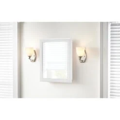 15-1/8 In. W X 19-1/4 In. H Framed Recessed Or Surface-Mount Bathroom Medicine Cabinet In White -Valpar Bathroom Shop 862e813f0ed922d95ae6c2e8924101bf 1800x1800