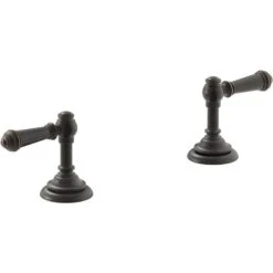 KOHLER Artifacts Vibrant Brushed Bronze 2-Handle Widespread WaterSense Bathroom Sink Faucet With Drain -Valpar Bathroom Shop 885612372864 09455858 1800x1800