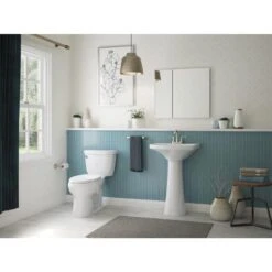 KOHLER Lilyfield Brushed Nickel 2-Handle 4-in Centerset WaterSense Bathroom Sink Faucet With Drain -Valpar Bathroom Shop 885612574589 16342310 1800x1800