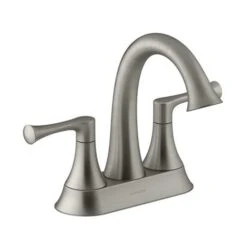 KOHLER Lilyfield Brushed Nickel 2-Handle 4-in Centerset WaterSense Bathroom Sink Faucet With Drain -Valpar Bathroom Shop 885612574589xl 1800x1800