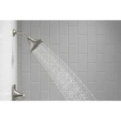 KOHLER Maxton Brushed Nickel 1-Handle Bathtub And Shower Faucet With Valve -Valpar Bathroom Shop 885612576538 11243873 1800x1800