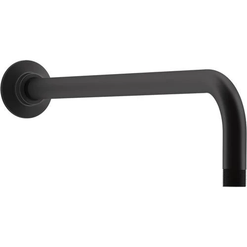 KOHLER Matte Black Shower Arm Mount 3 KOHLER Matte Black Shower Arm Mount