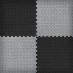 Norsk Black 24 In. X 24 In. EVA Foam Solid Color Diamond Plate Interlocking Tile (36-Tile) -Valpar Bathroom Shop 8987628e 9cff 48a1 a09a 6bad267d9ce1 2.61f58649b24585b0dd7970da2ff3d136 1800x1800