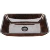 VIGO Russet Handmade Countertop Glass Rectangular Vessel Bathroom Sink In Red And Brown Fusion -Valpar Bathroom Shop 89da2fa38c5ebd7c35f0762dc16ca327 1800x1800