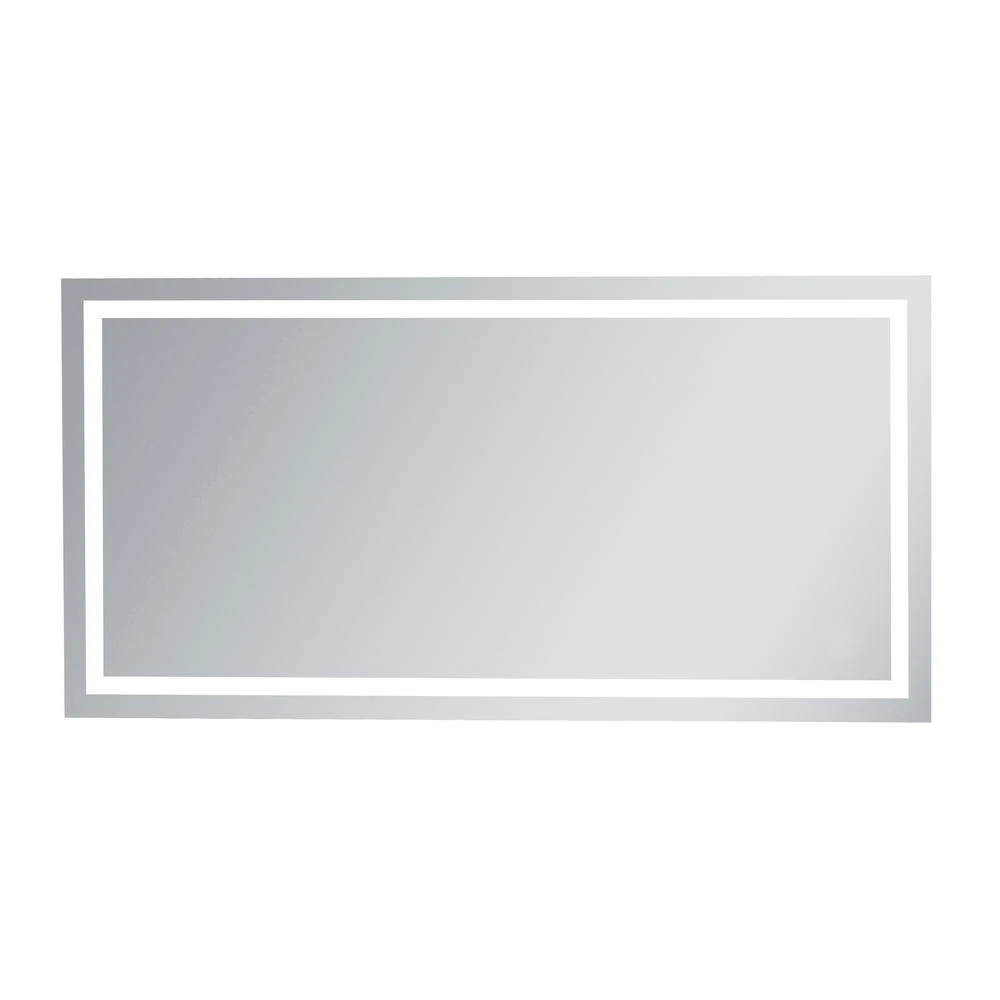 Timeless Home 48 In. H X 36 In. W Single Modern Rectangular Aluminum Lighted LED Mirror In Silver(5000K) 13 Timeless Home 48 In. H X 36 In. W Single Modern Rectangular Aluminum Lighted LED Mirror In Silver(5000K) - Image 11