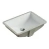 21-1/2 In. X 15-1/4 In. Rectrangle Undermount Vitreous Glazed Ceramic Lavatory Vanity Bathroom Sink Pure White -Valpar Bathroom Shop 8baa8b2d63471c805505665235fc0649 48d99c0a afec 4208 a979 74178e274113 1800x1800