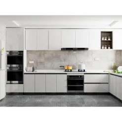 TrafficMASTER Telegrey Concrete 12 In. X 24 In. Luxury Vinyl Tile Peel And Stick Wall (18 Sq. Ft. / Case) -Valpar Bathroom Shop 8fe48d3f855968f62a47d8103b545bdb 1800x1800