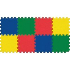 Pacon, PACAC4355, WonderFoam Color Tiles, 4 / Set, Assorted