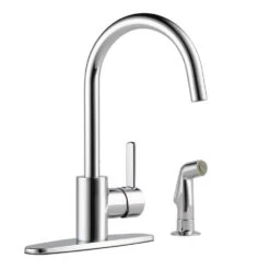 Apex Single-Handle Side Sprayer Kitchen Faucet In Matte Black -Valpar Bathroom Shop 90074e83cb64c19acc810645405f74dd 1800x1800