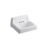 KOHLER Hudson Wall-Mounted Cast Iron Bathroom Sink In White With Overflow Drain -Valpar Bathroom Shop 90194551f5bfdeab12406bd5764badec 1800x1800