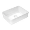 Dyconn 19.3 In. X 14.76 In. Vessel Sink In White