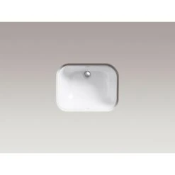 KOHLER Tahoe Undermount Cast Iron Bathroom Sink In White With Overflow Drain -Valpar Bathroom Shop 94a673aa2f991bee6f3727cf28f00b15 1800x1800