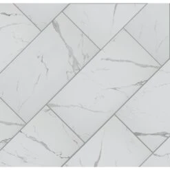 Florida Tile Home Collection Carrara Matte Rectified 12 In. X 24 In. Porcelain Floor And Wall Tile (13.3 Sq. Ft. /case) -Valpar Bathroom Shop 9a353a61e08e151c545c716a346b096e 1800x1800