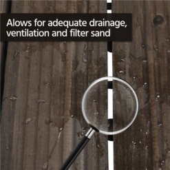 Topeakmart Pack Of 27 Interlocking Wood Flooring Tiles Indoor & Outdoor For Patio Garden Deck Poolside 12''x12'' Dark Brown -Valpar Bathroom Shop 9a8362b1 d452 4a26 a90d aafbb5dacbbb 1.3c293f8abaa83d6ac28a4d850f9a596f 1800x1800