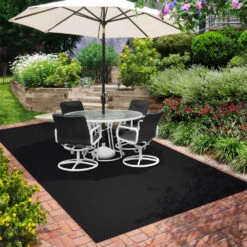Indoor/Outdoor Carpet With Rubber Marine Backing - Black 6' X 10' - Several Sizes Available - Carpet Flooring For Patio, Porch, Deck, Boat, Basement Or Garage -Valpar Bathroom Shop 9a876d0e 0b25 48e2 a527 4ea85fb8afdd 1.9ccfb0a66c3095bb37ccc37b057ccd29 1800x1800