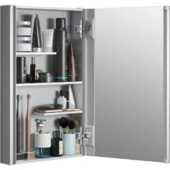 Maxstow 20 In. X 24 In. Frameless Surface-Mount Aluminum Medicine Cabinet -Valpar Bathroom Shop 9d9ef2afd7d7444b30e6896420db8bdf 1800x1800
