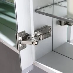 Spazio 24 In. W X 36 In. H Recessed Or Surface Mount Medicine Cabinet With LED Lighting, Mirror Defogger And Left Hinge -Valpar Bathroom Shop 9e146873d75b7b476d4f189b73a828d8 073a395f 3d3a 46f9 810c a87cef32ef75 1800x1800