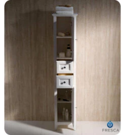 Fresca Oxford 14"W X 16"D X 68"H Antique White Linen Cabinet -Valpar Bathroom Shop FST2060AW 4 5d1856d5 10a6 4058 9861 dff796f6d2c5 1800x1800