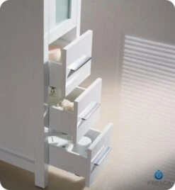 Fresca Torino 12"W X 15"D X 68-1/8"H White Linen Cabinet -Valpar Bathroom Shop FST6260WH 5 64159730 3286 4180 866e 850f6ccfbe21 1800x1800