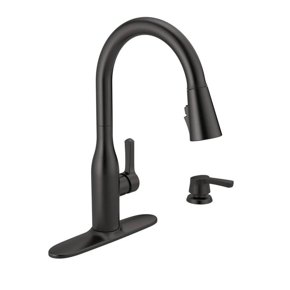 Marca Single-Handle Pull-Down Sprayer Kitchen Faucet With ShieldSpray Technology In Champagne Bronze 16 Marca Single-Handle Pull-Down Sprayer Kitchen Faucet With ShieldSpray Technology In Champagne Bronze - Image 14