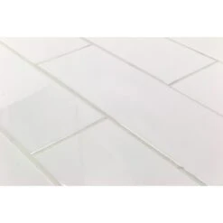 Ivy Hill Tile Essential White 4 In. X 12 In. X 6mm Polished Ceramic Subway Wall Tile (9.68 Sq. Ft./case) -Valpar Bathroom Shop a50dd79b5c82c7c1abaccab7ba3c635f 25c2dca8 b2c6 412d bb95 9f4e982675a3 1800x1800