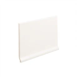 Emser Vogue White Cove Base Matte 5.98 In. X 7.83 In. Ceramic Wall Tile (0.33 Sq. Ft.)